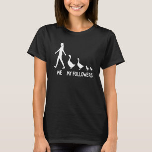 Mein Follower Gogas Lama Süße Tier Social T-Shirt