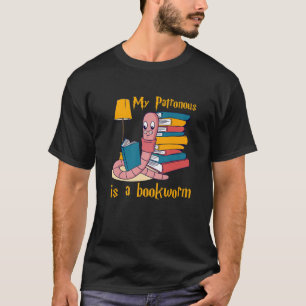 Mein Förderer ist ein Buchwurm Bücher, Leser les T-Shirt