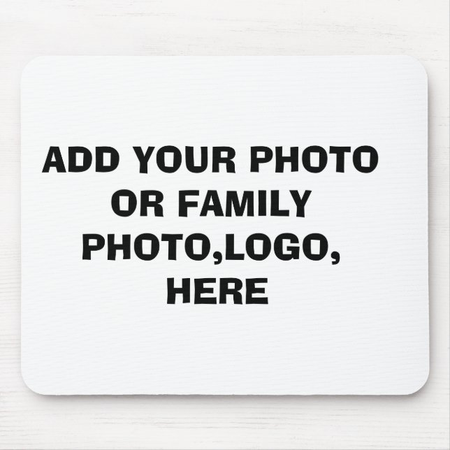 Mein Foto-Logo, Familie_ Mousepad (Vorne)