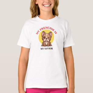 Mein Französchen ist mein Retter süßes Französisch T-Shirt