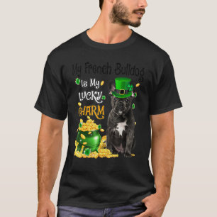 Mein französischer Bulldog ist mein glücklicher Ni T-Shirt