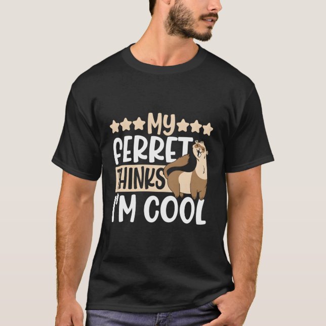 Mein Freret denkt, ich sei Weasel T-Shirt (Vorderseite)