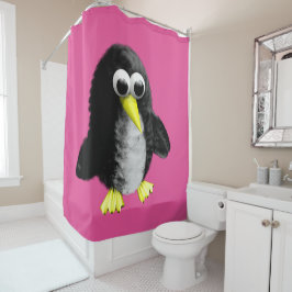 Mein Freund, der Pinguin Duschvorhang