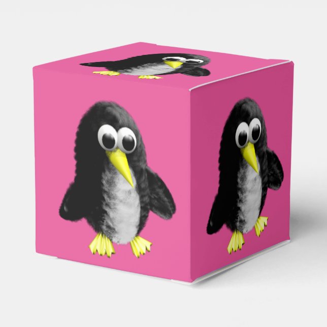 Mein Freund, der Pinguin Geschenkschachtel (Rückseite)