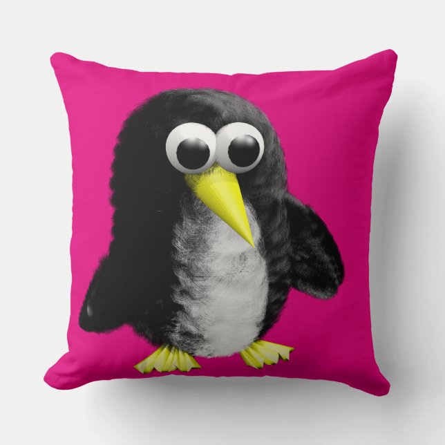 Mein Freund, der Pinguin Kissen (Vorderseite)
