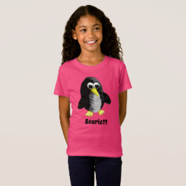 Mein Freund der Pinguin, Personalisiert für Kinder T-Shirt