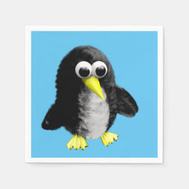 Mein Freund, der Pinguin Serviette