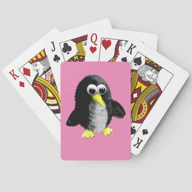Mein Freund, der Pinguin Spielkarten (Rückseite)