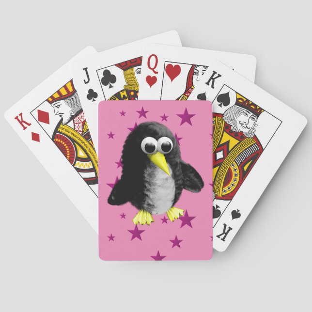 Mein Freund, der Pinguin Spielkarten (Rückseite)