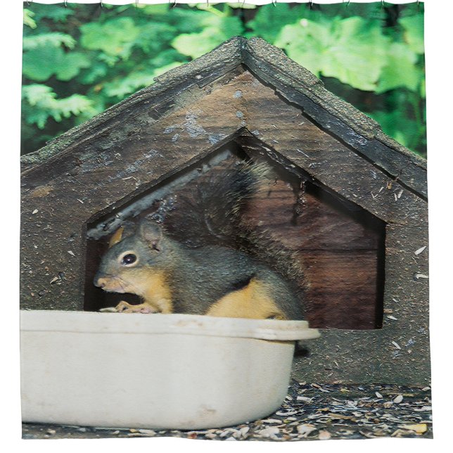 Mein Freund... Duschvorhang (Vorderseite)