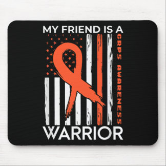 Mein Freund ist ein Krieger-Crps-Bewusstsein Monat Mousepad