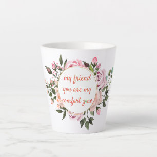 Mein Freund Kranz Freundschaftszitat Milchtasse