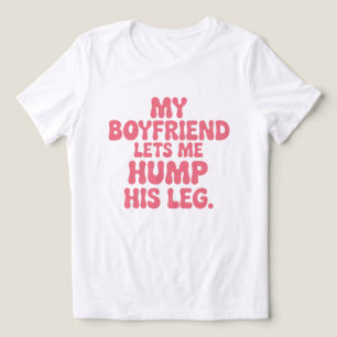 Mein Freund Lasse mir, seinen Bein zu schlagen - e Tri-Blend Shirt
