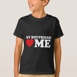 Mein Freund liebt mich ich liebe meinen Freund Bf T-Shirt