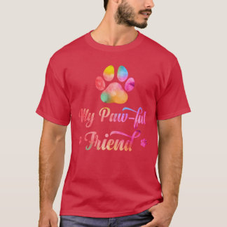 Mein Freund mit Paw T-Shirt