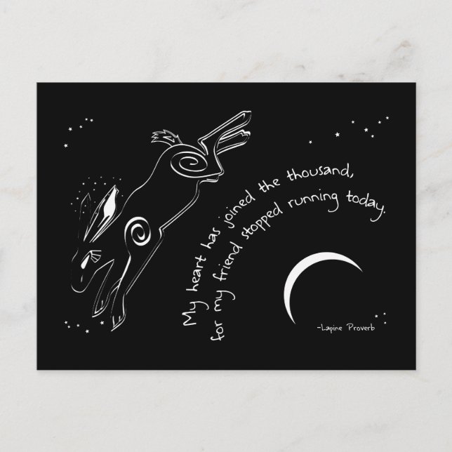 MEIN FREUND POSTKARTE (Vorderseite)