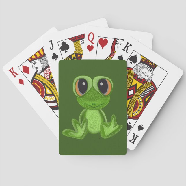 Mein Freund von Green Frog Spielkarten (Rückseite)