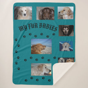 Mein Fur Babys Türkis 8 Fotos Sherpadecke