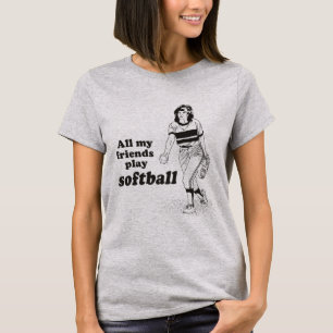 Mein ganzer Freundspiel-Softball T-Shirt