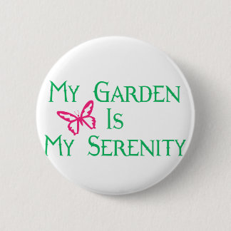 Mein Garten ist meine Ruhe Button