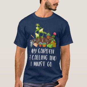 Mein Garten nennt "Funny Gardener Gardens Vege" T-Shirt