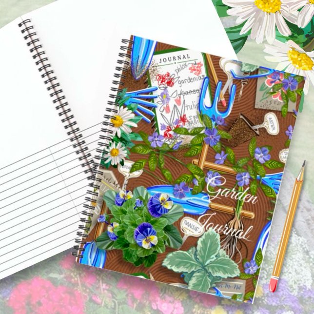 Mein Gartenjournal-Notebook Notizbuch (Von Creator hochgeladen)