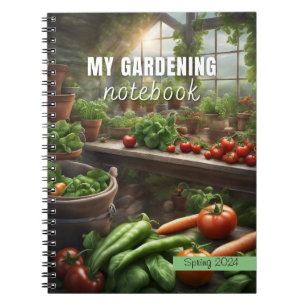 Mein GartenNotebook für Gärtner zum Personalisiere Notizblock