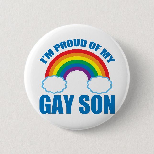 Mein Gay Son Button (Vorderseite)