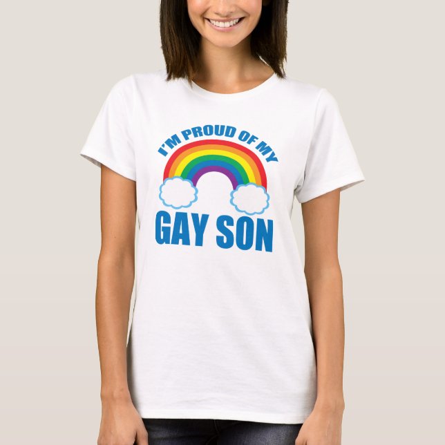 Mein Gay Son T-Shirt (Vorderseite)