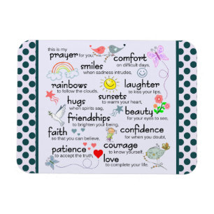 Mein Gebet für dich Magnet