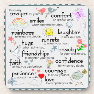 Mein Gebet für dich Untersetzer