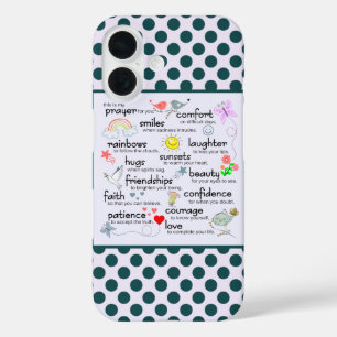 Mein Gebet für Sie iPhone 16 Hülle