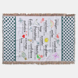 Mein Gebet für Sie Decke