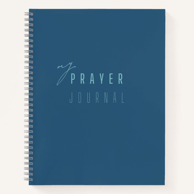 mein Gebetsjournal. Journalisten und Notebooks Notizbuch (Vorderseite)