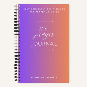 Mein Gebetsjournal Notizbuch