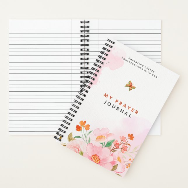 Mein Gebetsjournal  Notizbuch (Innen)