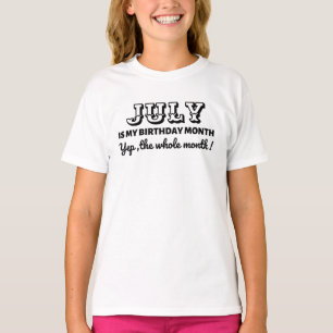 Mein Geburtsmonatsbrauch T-Shirt
