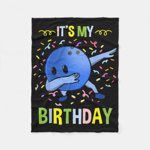 Mein Geburtstag Bowling Byll Fleecedecke