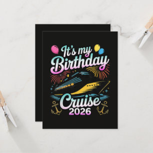 Mein Geburtstag Kreuzfahrt 2026 Geburtstag Kreuzfa Einladung