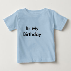 Mein Geburtstags-T - Shirt mit Vorder- und Rücksei