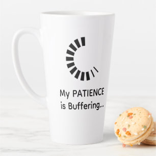 Mein Gedächtnis knöpft Latte - Funny Coffee Tasse