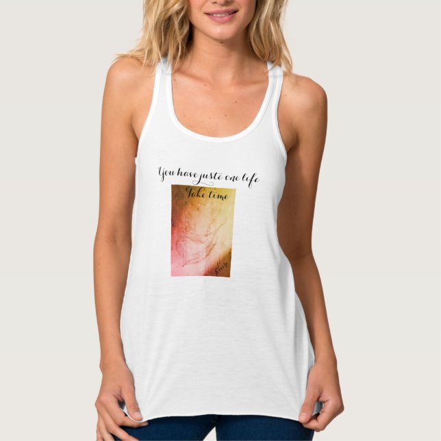 Mein Gedanke Tank Top (Vorderseite)