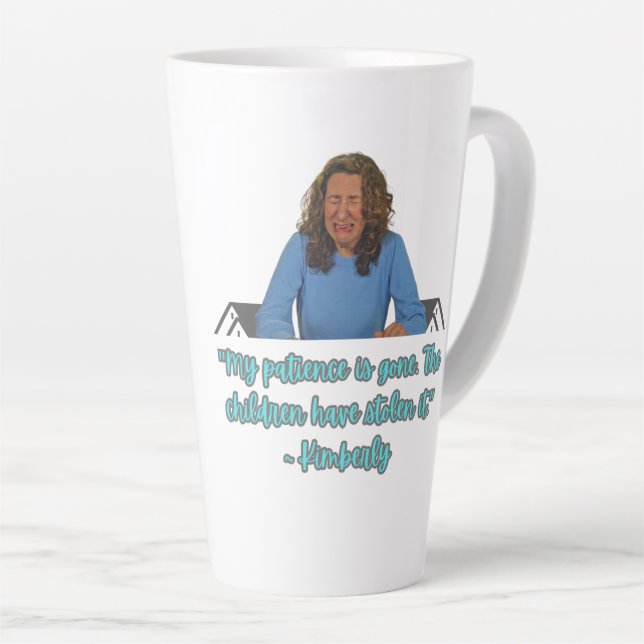 Mein Geduld ist Weg Tasse (Rechte Ecke)