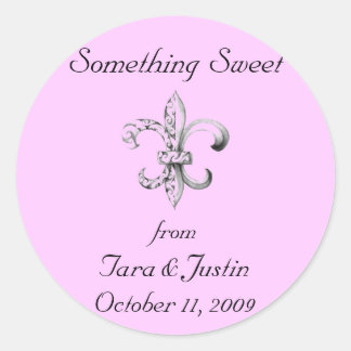 Mein Gefallen Runder Aufkleber