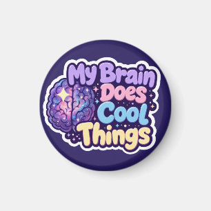 Mein Gehirn macht coole Dinge - Neurodiversitäts-S Magnet