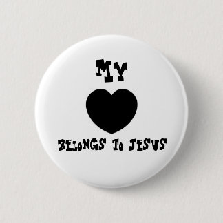 Mein, gehört Jesus Button