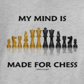 Mein Geist ist für Schach gemacht (Reflektives Sch T-Shirt