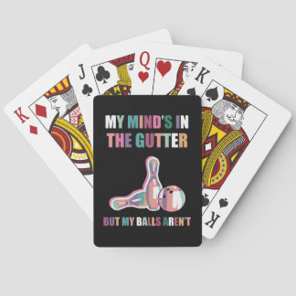 Mein Geist ist im Butter, aber meine Bälle sind ni Spielkarten