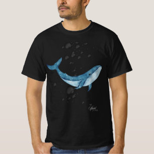 Mein Geist Tier - Blauer Wal T-Shirt