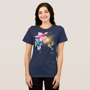 Mein Geist Tier - Hummingbird Tri-Blend Shirt
